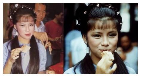 翁美玲和苗侨伟少有的温馨时刻:拍片间隙一起吃饭