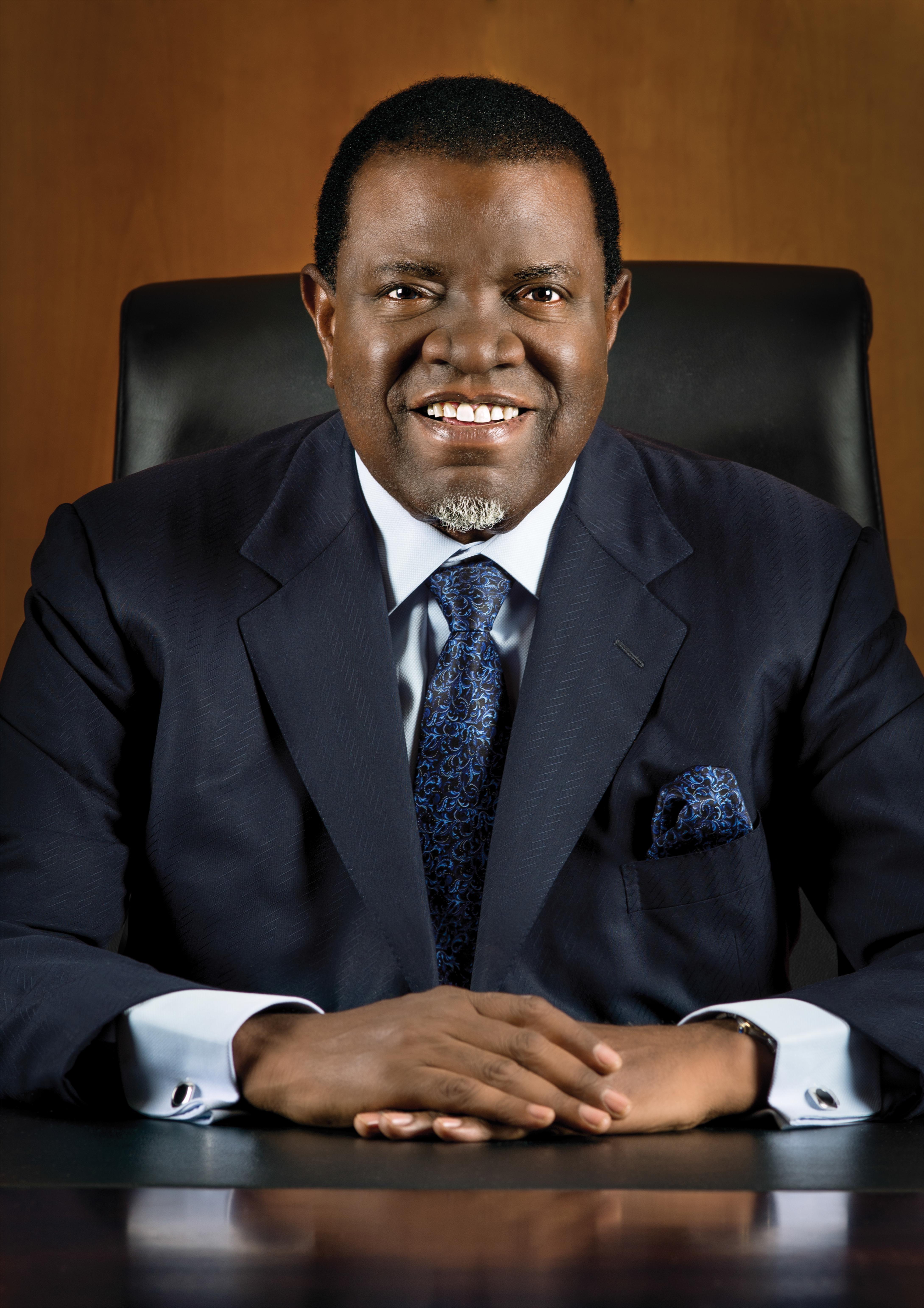 纳米比亚共和国总统像