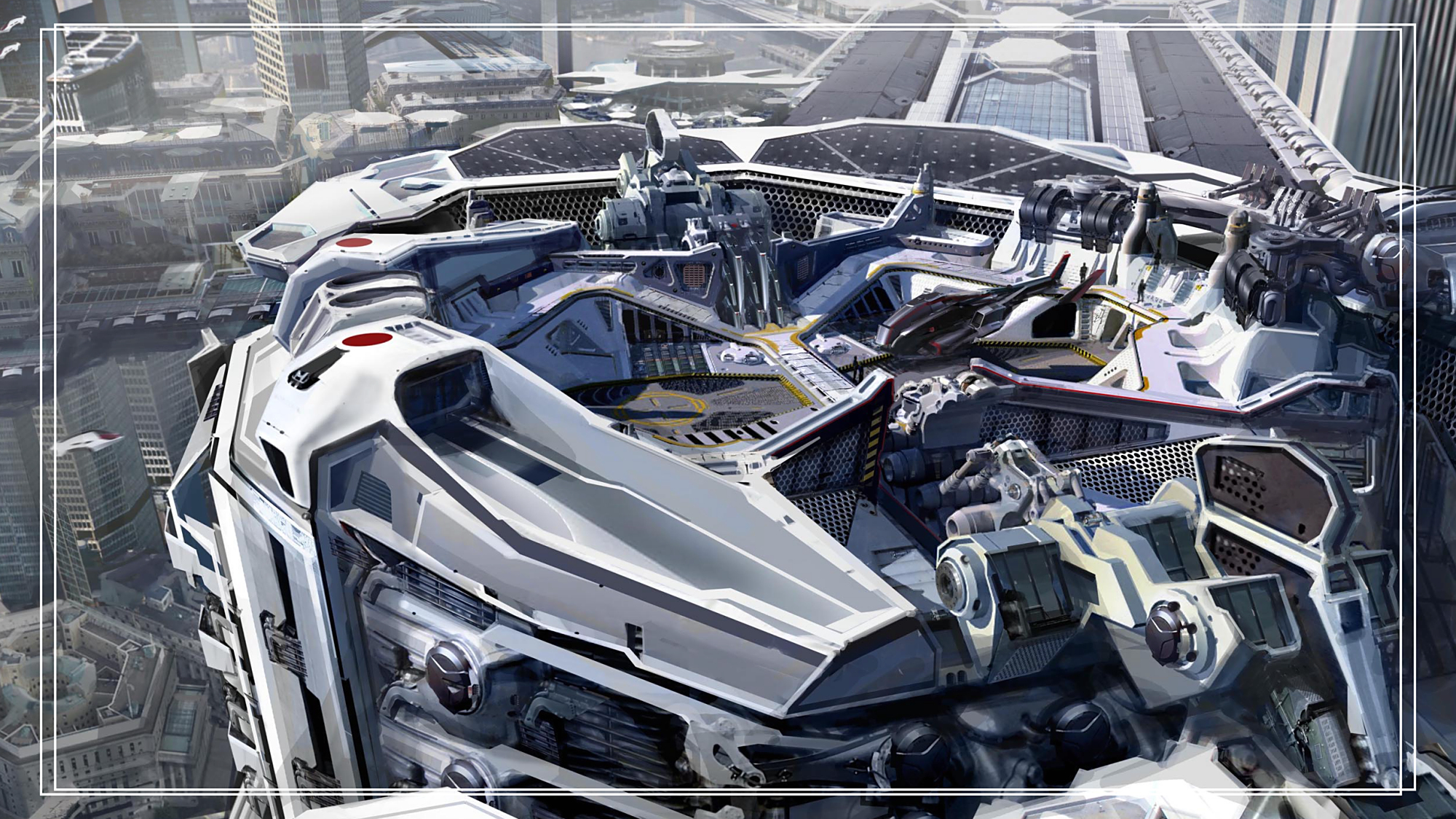 高清大图放送:机械科技感效果图册一览