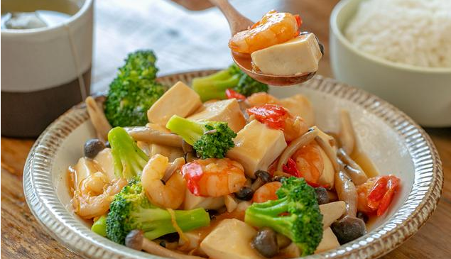 非常有滋有味的几道家常小炒,特别推荐:三鲜豆腐,很鲜香开胃!