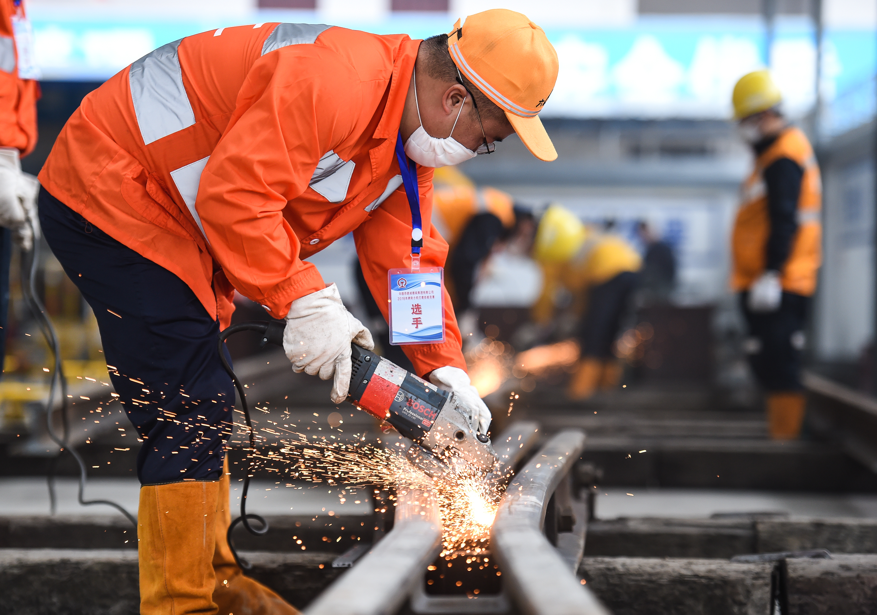 钢轨打磨竞技艺