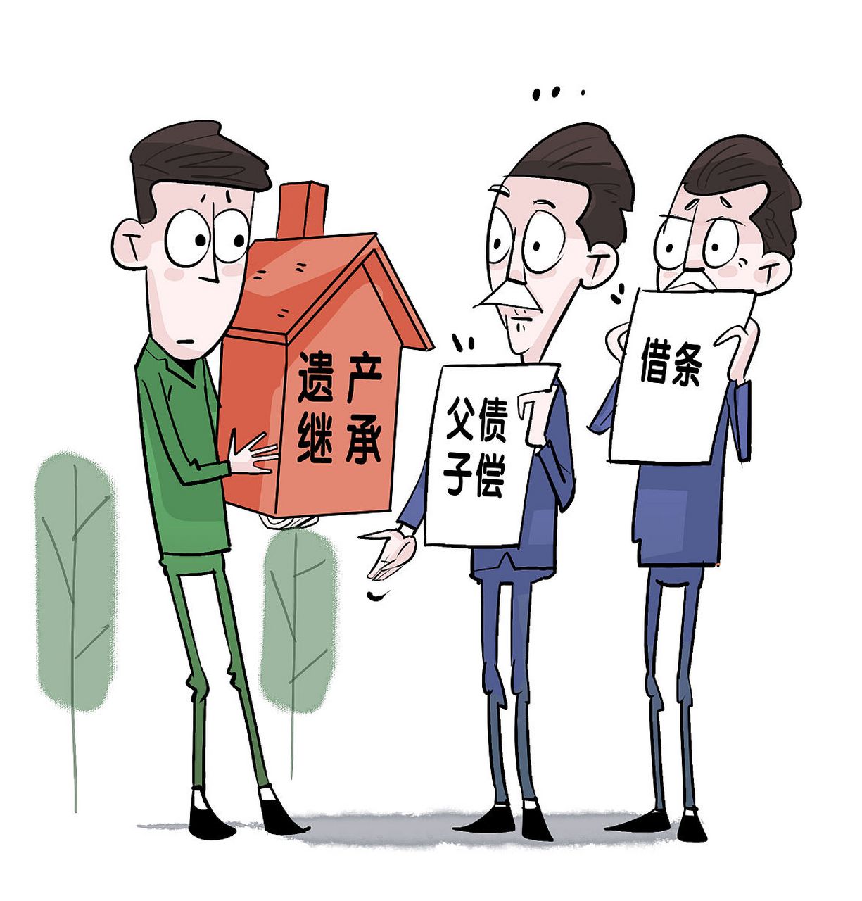 继承法不太合理的地方有两点:  1,非婚生子女和婚生子女有同样继承权.