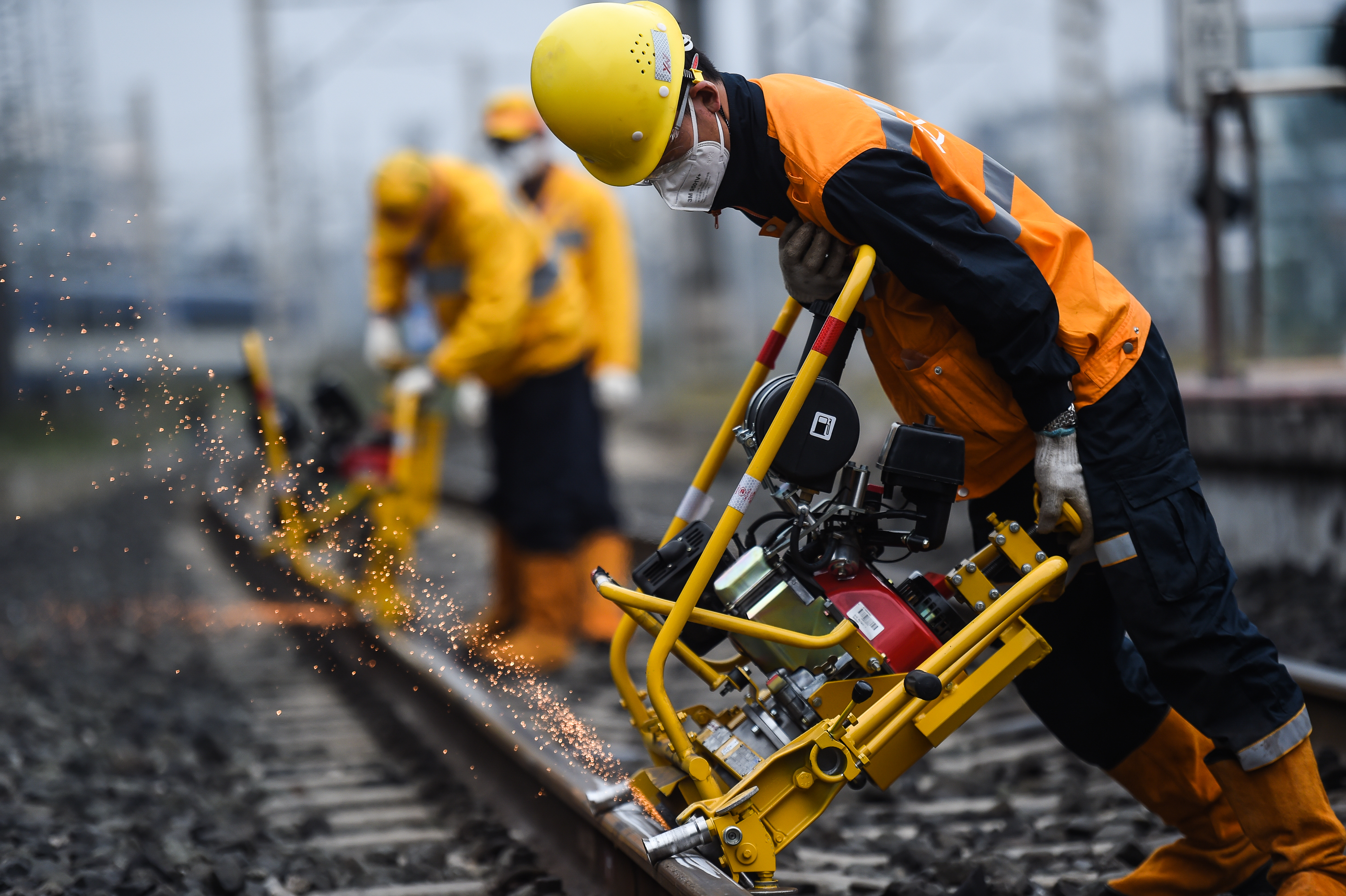 钢轨打磨竞技艺