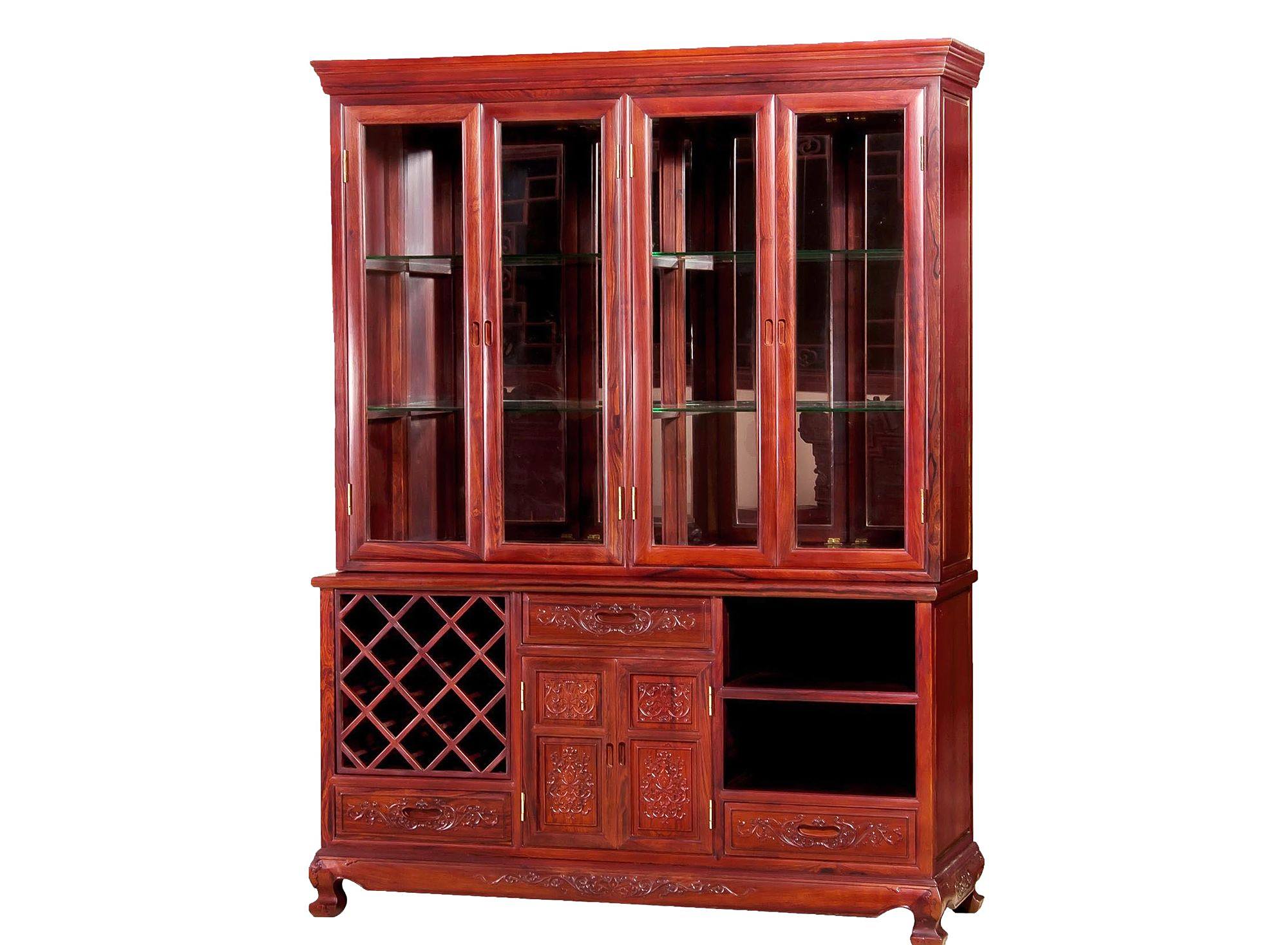 典雅的中式装修酒柜,为君沉醉又何妨