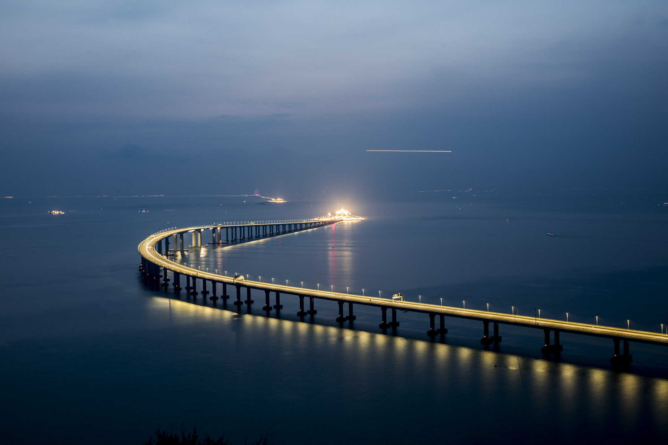 台湾海峡跨海大桥图片