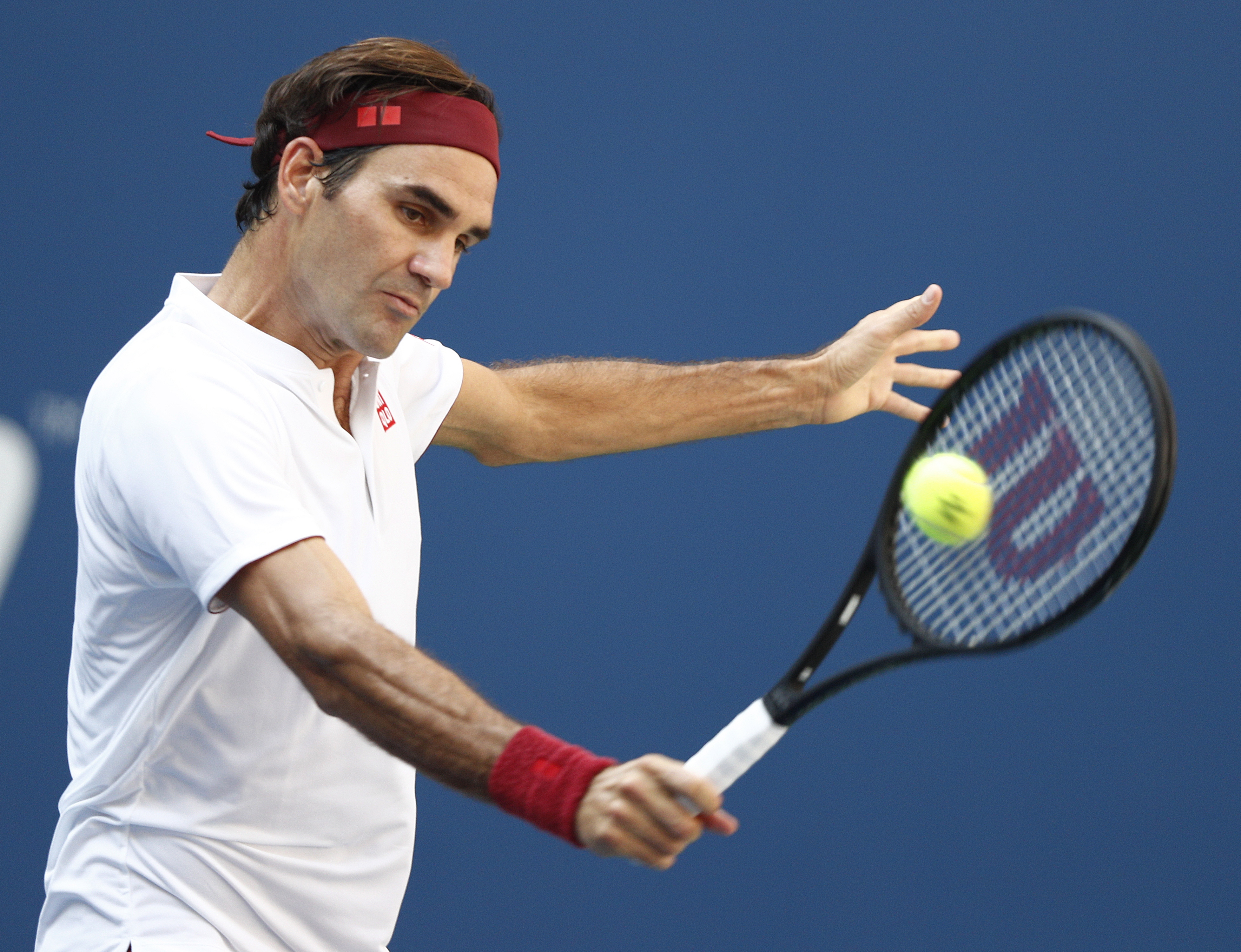 网球——美网:费德勒晋级