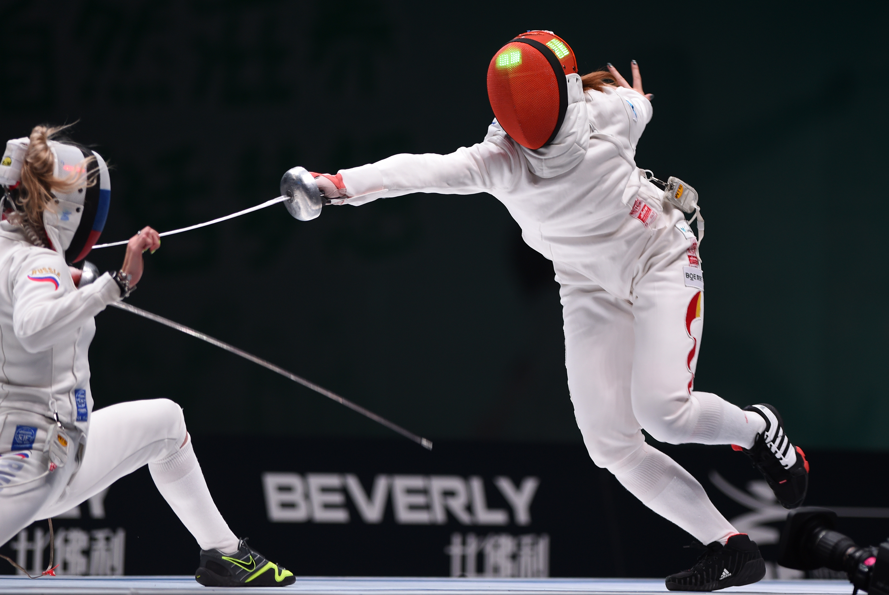 击剑——世锦赛:中国队夺得女子重剑团体铜牌(8)