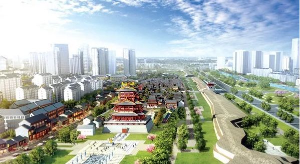 夕阳楼片区效果图