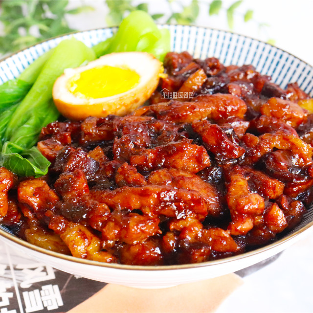 台湾卤肉饭,丰富的口感,让人欲罢不能