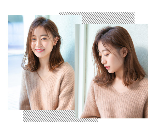 今年流行的中长发发型,层次修剪 微卷,时髦显瘦