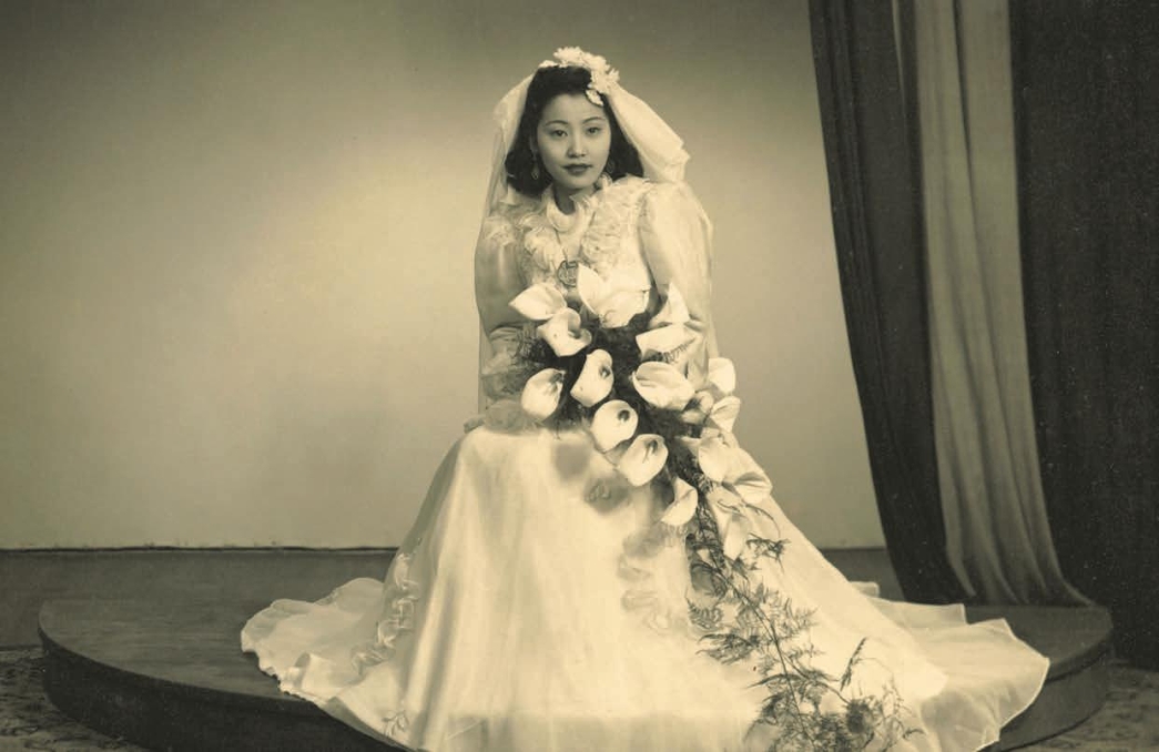 七八十年代新娘造型图片