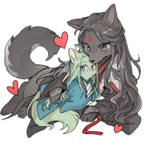 三宝拟兽化,师尊爱撒娇,"煤炭羡"可爱,"雪貂怜"超萌,awsl