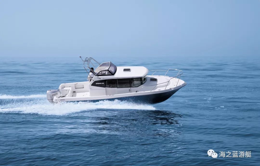 28英尺小飞桥游艇nsb28是新日本游艇株式会社量产船型中的畅销款之一