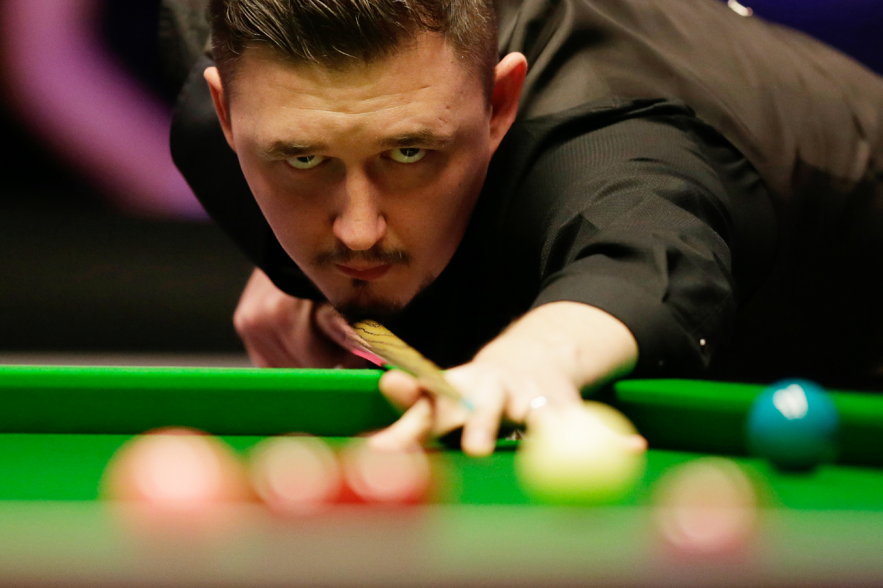 (体育)(11)斯诺克——马克·艾伦夺得大师赛冠军