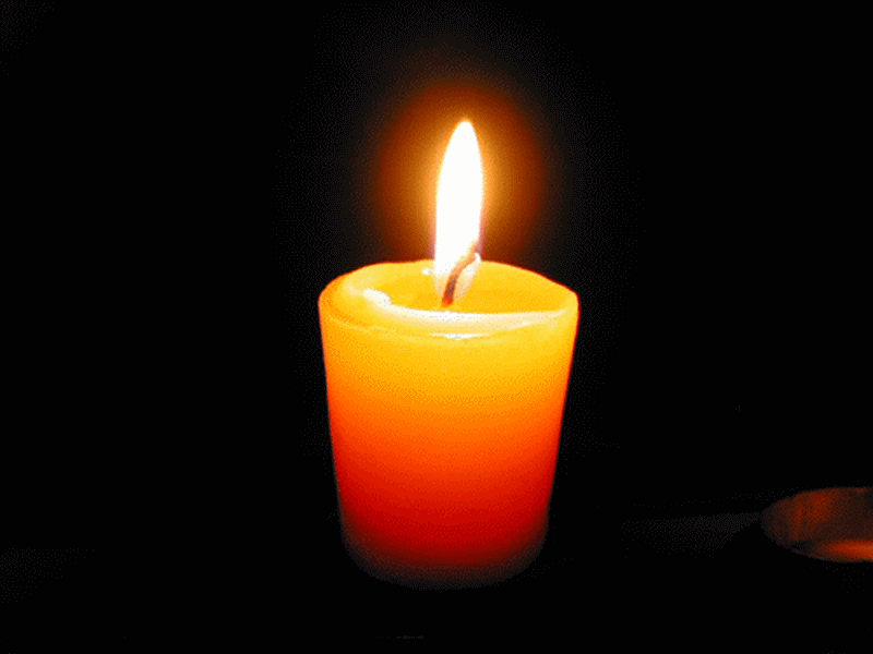 为逝者祈福的蜡烛图片图片