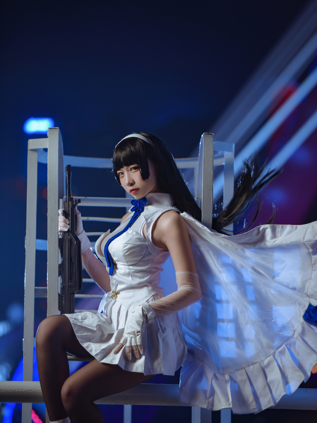 少女前线95式cos:长官您好,从今天开始为您效力,承蒙关照