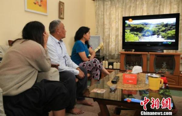中国西藏林芝故事在尼泊尔电视台热映