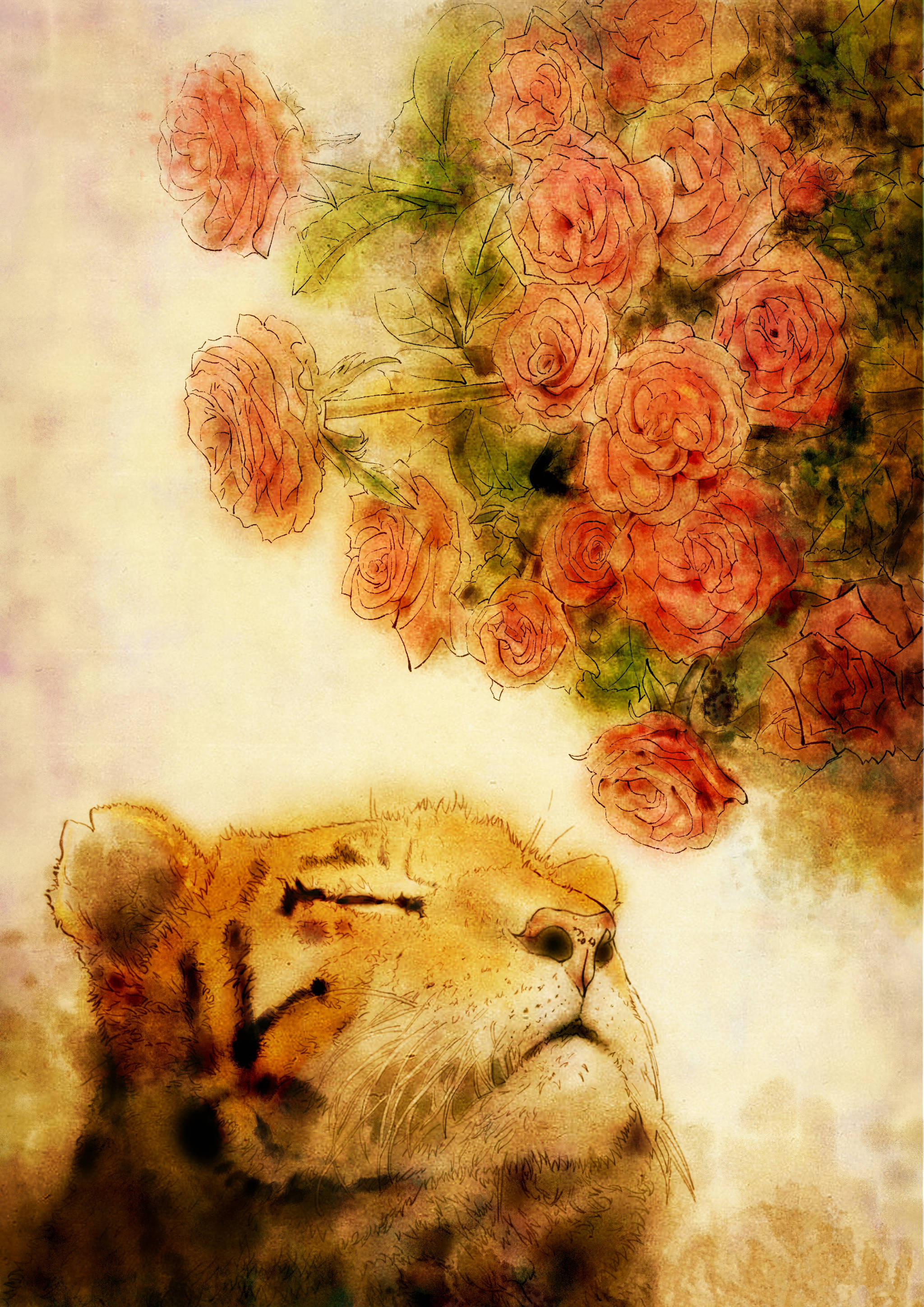 "心有猛虎,细嗅蔷薇,是英国诗人西格夫里·萨松代表作《于我,过去