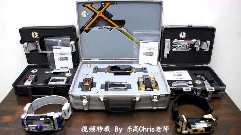 梦想无价!试玩DX假面骑士555系列Faiz Kaixa Delta腰带全装备,亲子,早教,好看视频