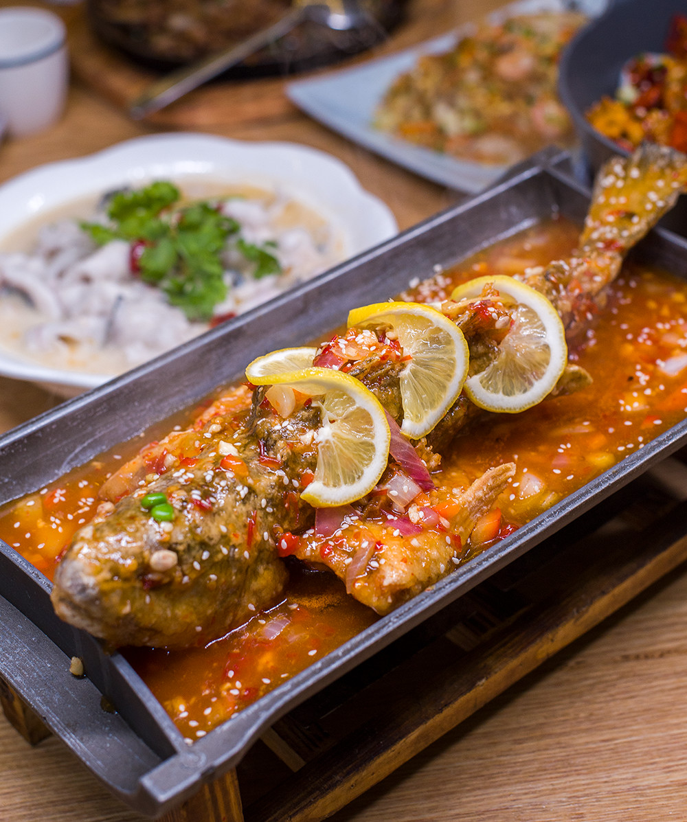 泰式脆皮柠檬鱼