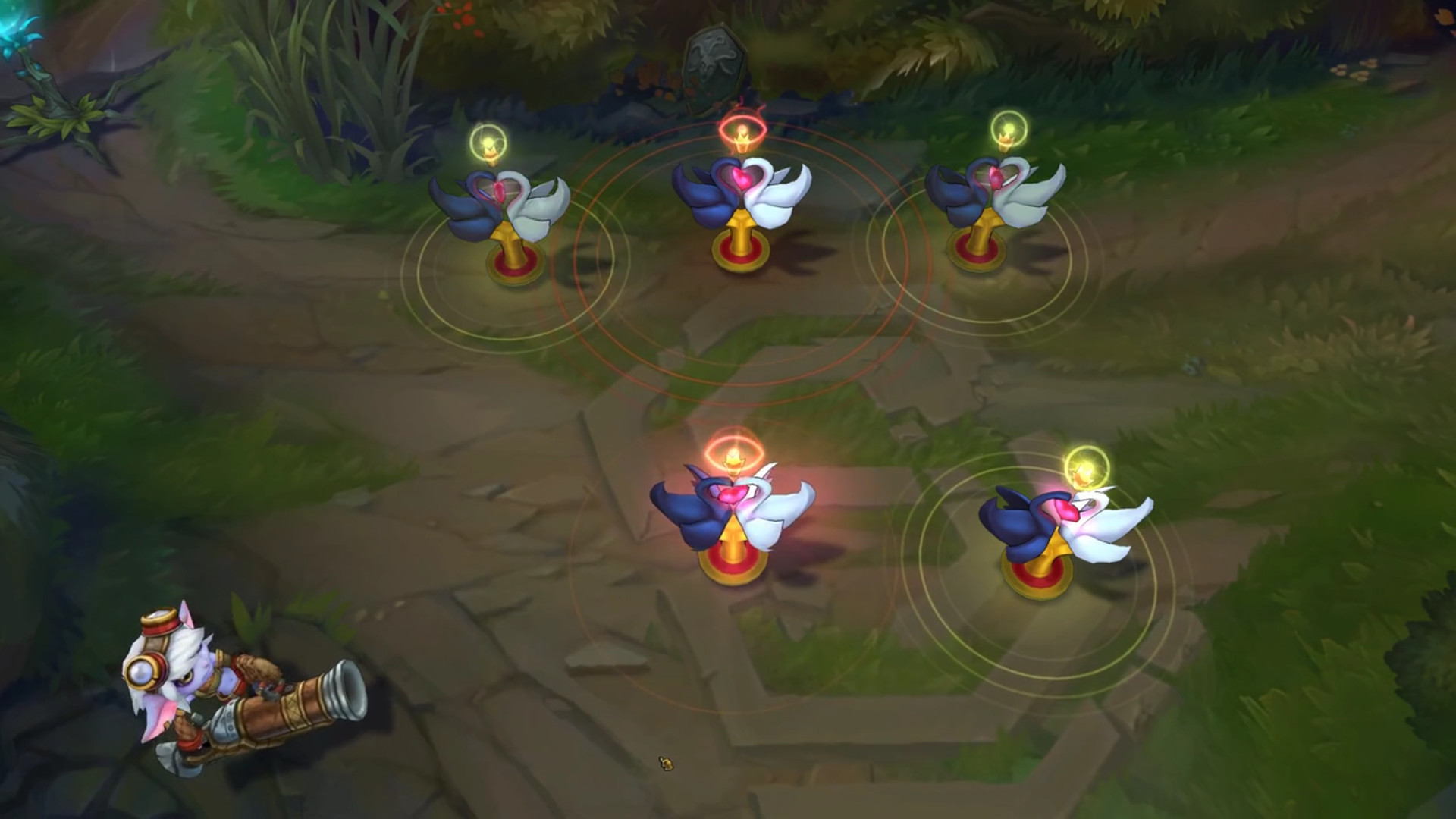 lol最好看的三个眼睛守卫皮肤 第一个插个眼都虐单身狗