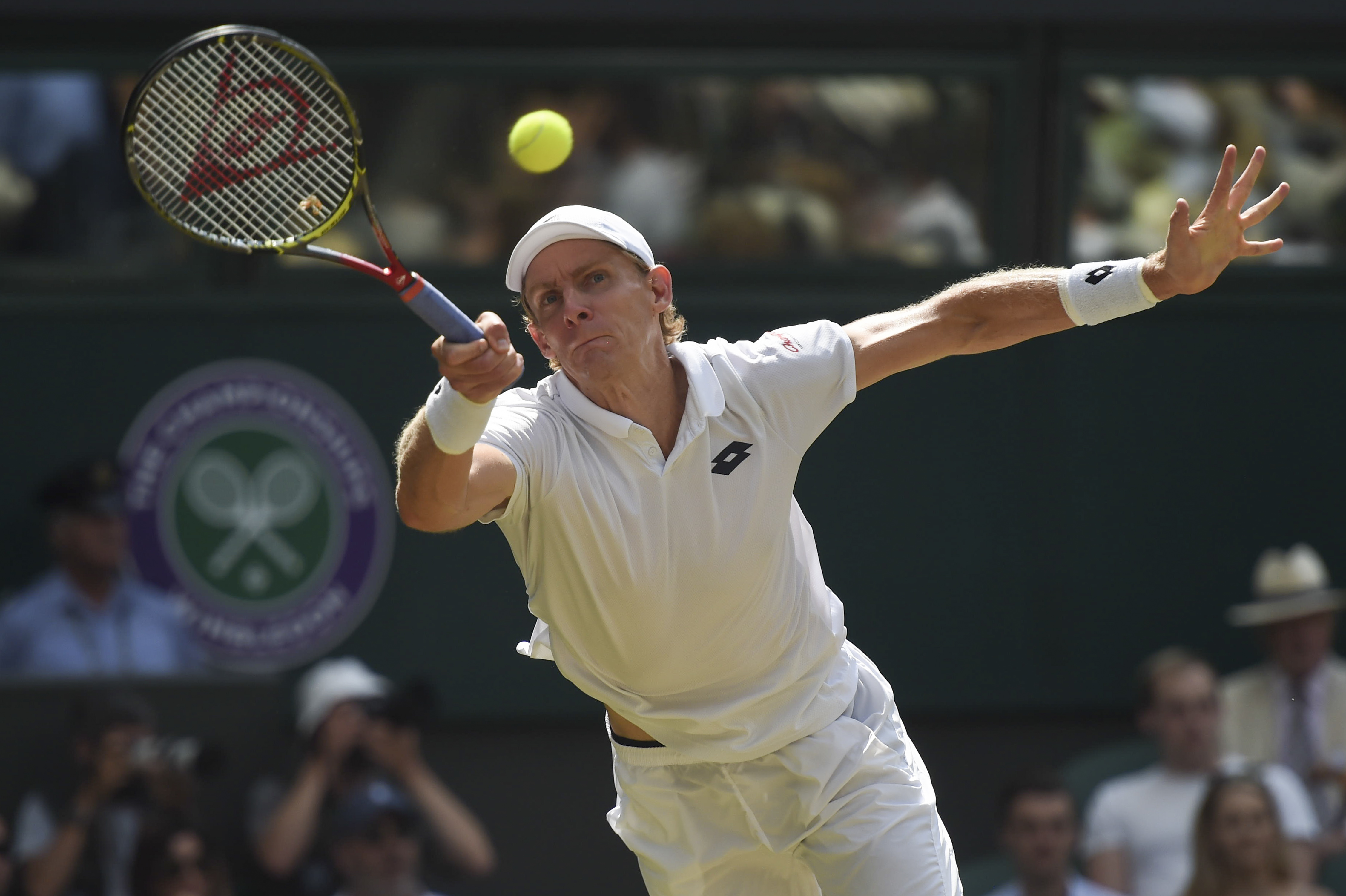 网球——温网:安德森晋级男单决赛(3)