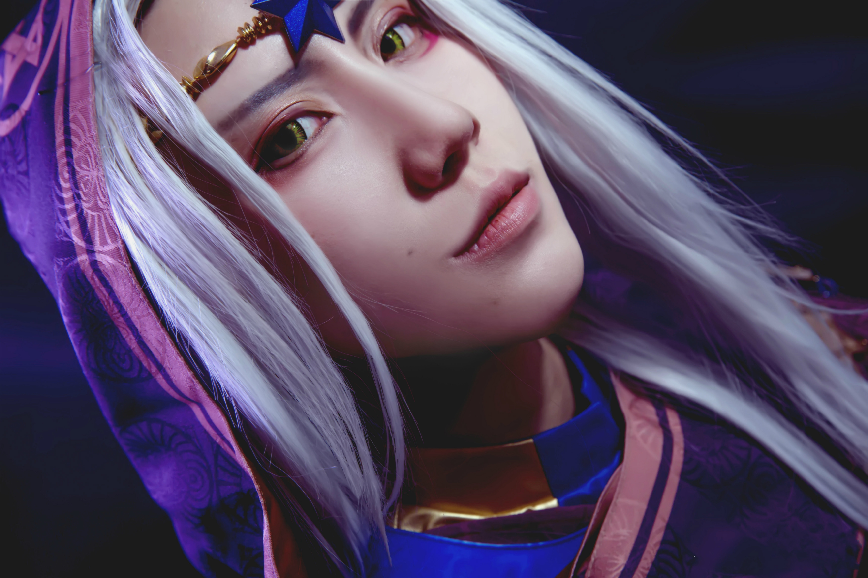 王者荣耀:超帅明世隐占星师cos正片,网友:帅的想要联系方式!