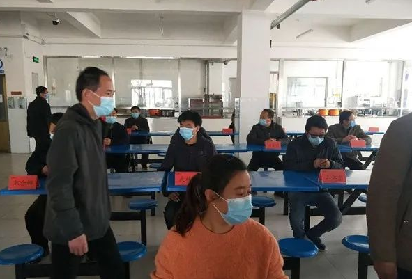 易县第二高级中学举行高三年级学生复学实景演练