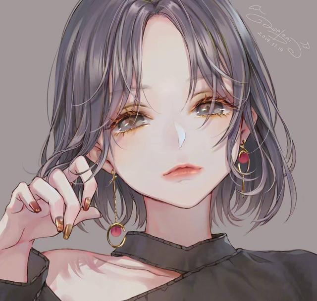 潮流冷系女头or动漫女头