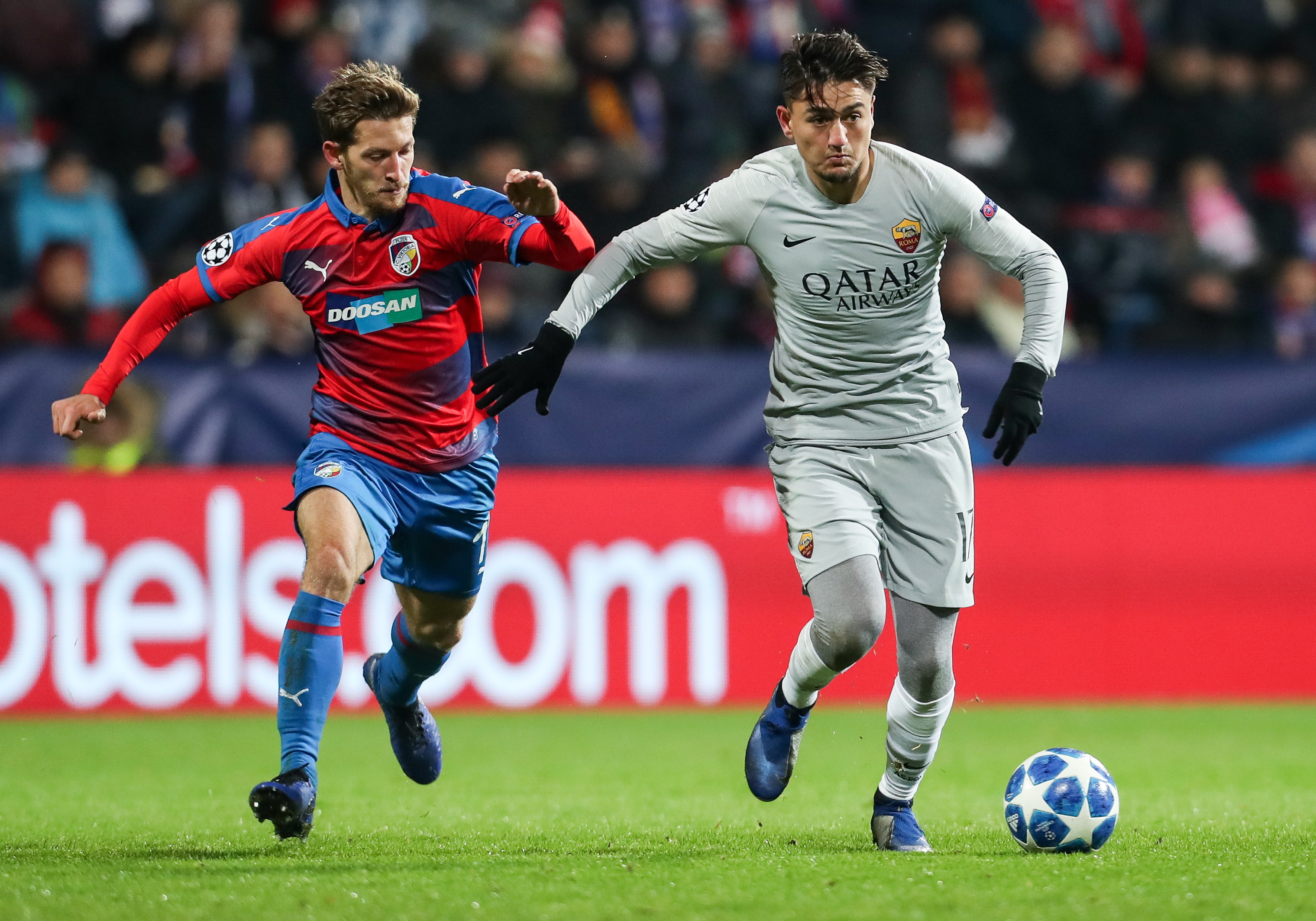 足球欧冠联赛罗马不敌比尔森胜利2