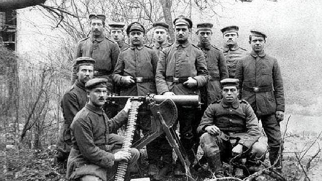 一战德国堑壕用轻机枪伯格曼mg15,一种重机枪向轻机枪的过渡枪械