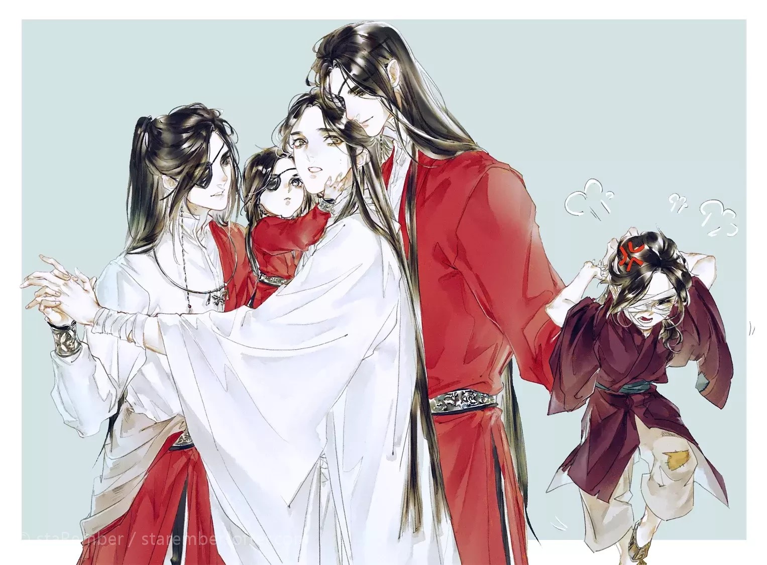 《天官赐福》赐下的那些"刀"!君吾身世,黑水含恨