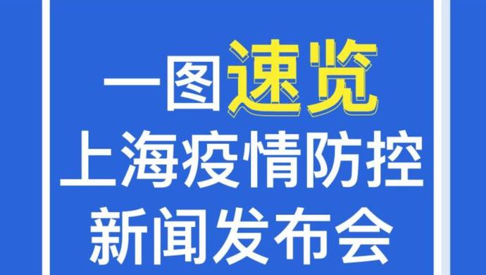 一图速览!上海第十七场疫情防控新闻发布会