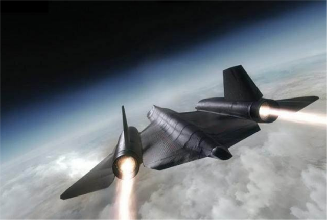 美国飞行速度最快的战机是型号为sr-71的黑鸟侦察机,它的速度达到了