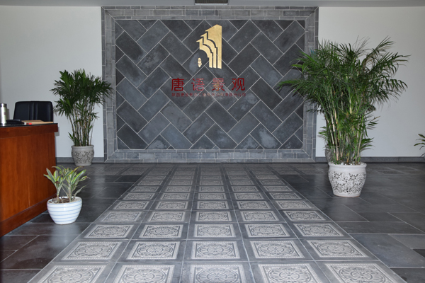 用几块砖雕就能把家装修的这么有文化,第一个影壁墙好美