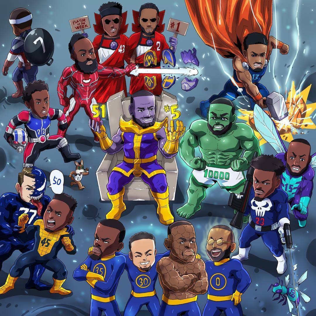 你认为2019nba全明星,东西部首发五虎会是哪些球星?队长是谁?