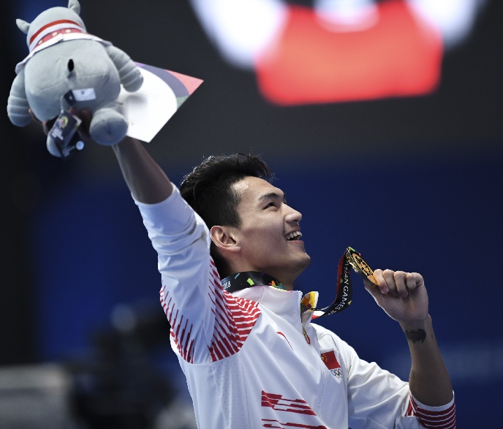 亚运会|朱志根:浙江游泳揽10金 奥运会孙杨力拼800米