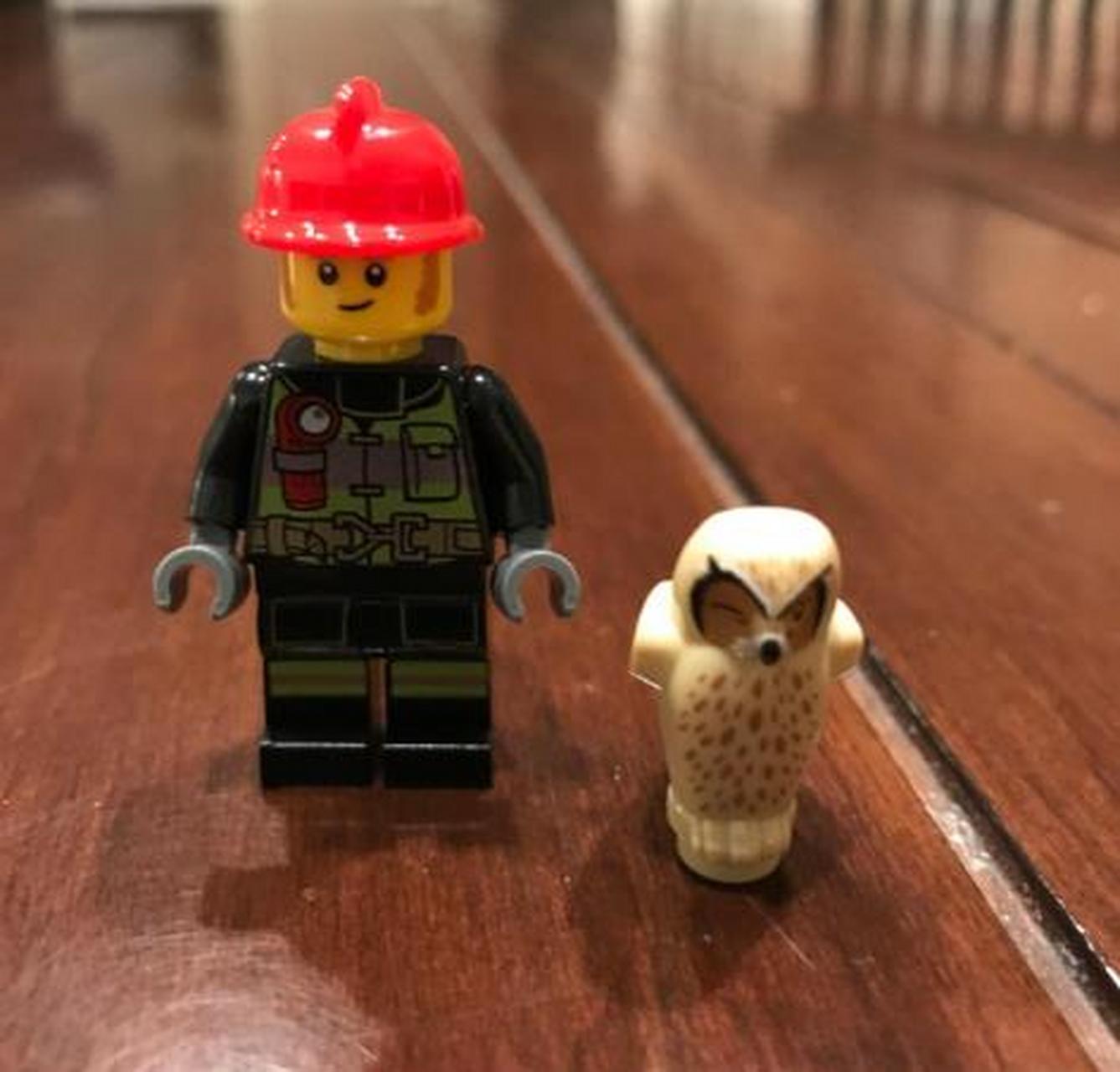 乐高城市组系列60247"森林失火救援",本款set是城市消防系列中最小的