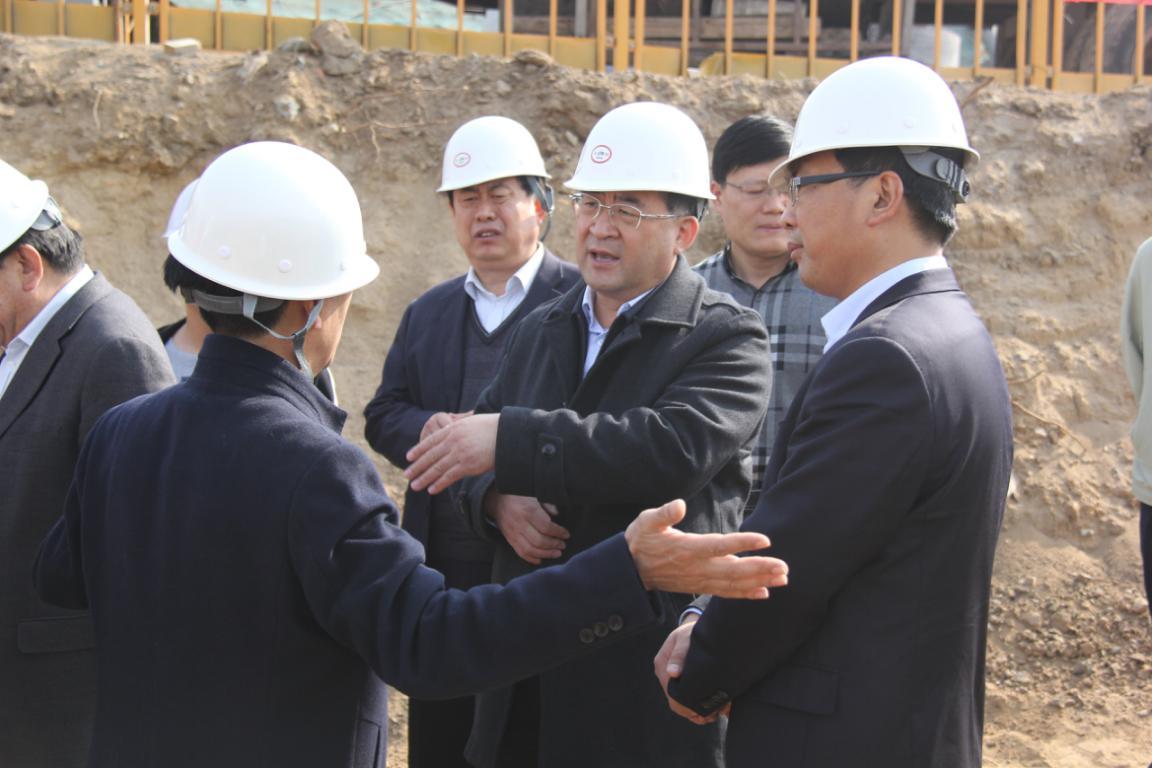 马清民到峡山调研峡山水库战略水源地工程建设情况