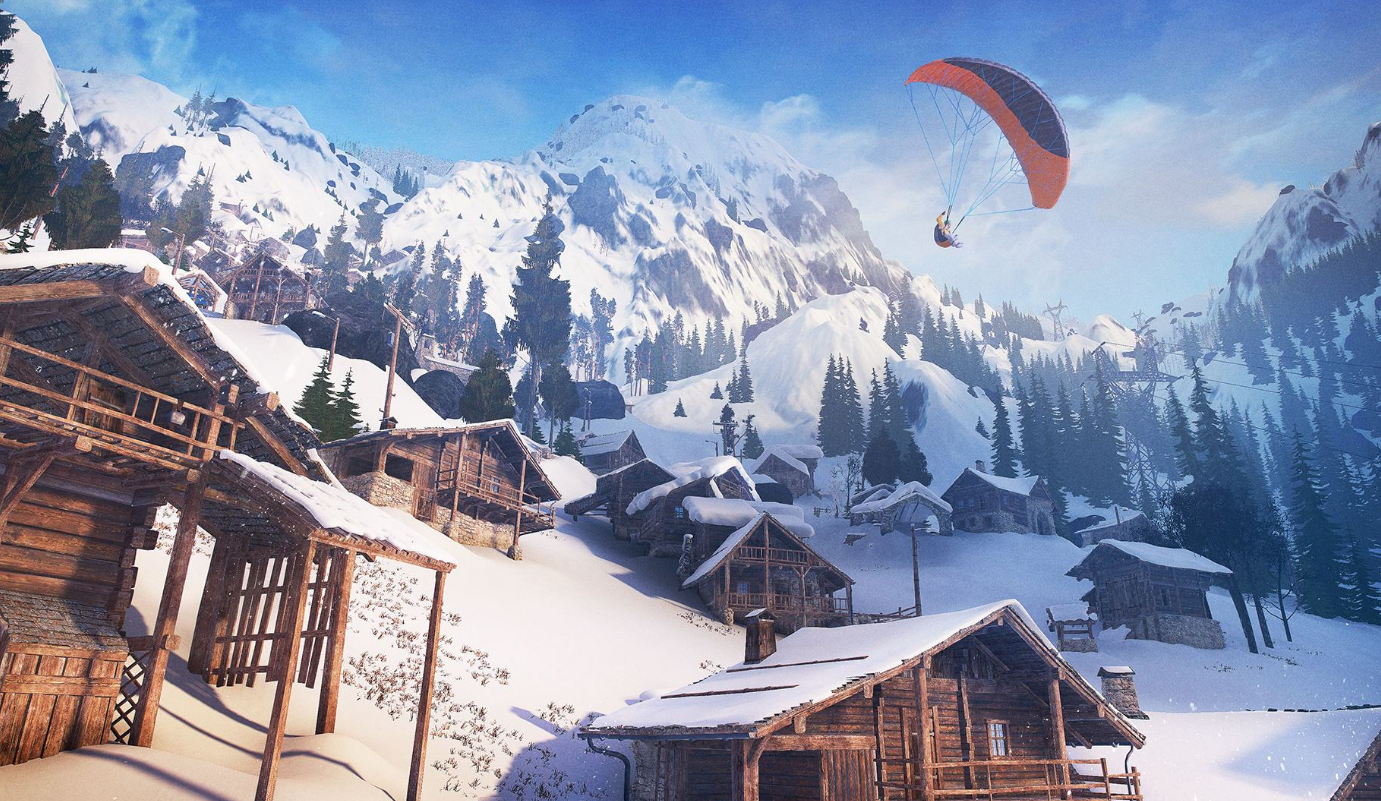 《steep》游戏画面做得非常出色,不错的冬季极限运动游戏