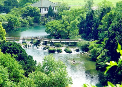 贵州贵阳"花溪公园"一个让人流连忘返的地方