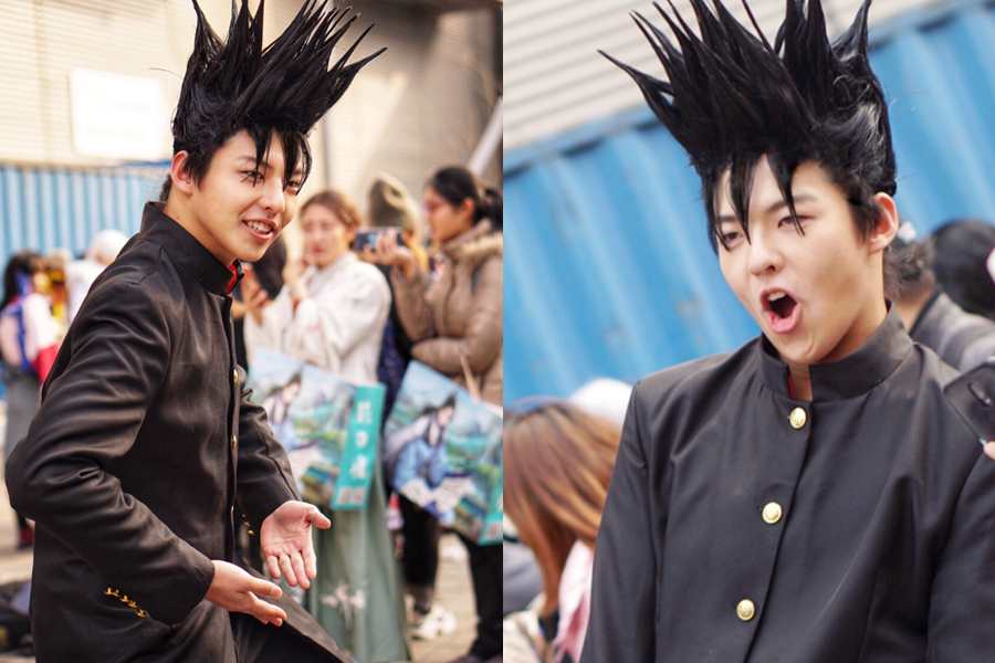 漫展最抢眼的cosplay组合,我是大哥大搞笑cos,颜艺神还原