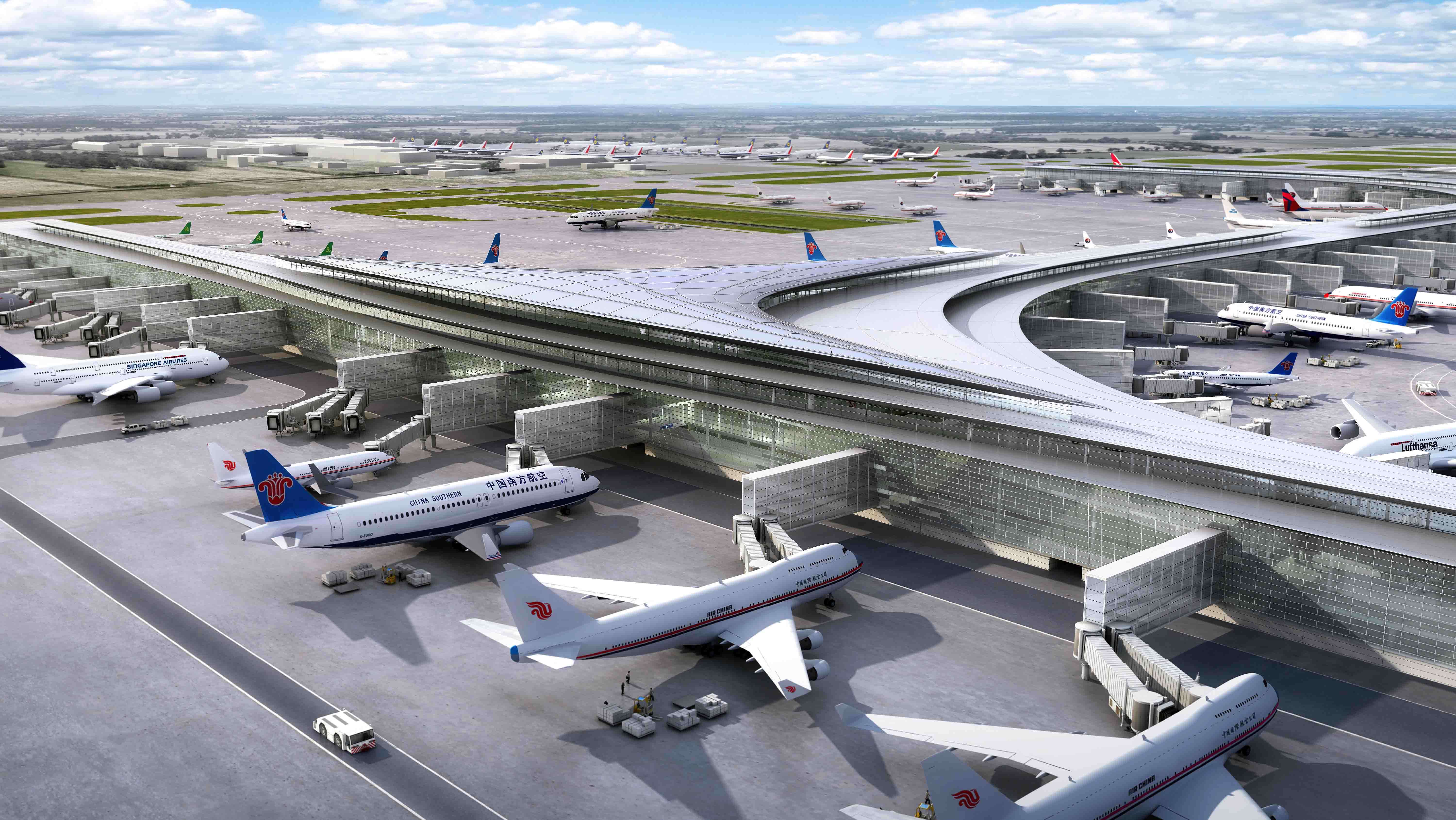 世界上十大最繁忙机场top榜,top2,top8和top9为中国机场