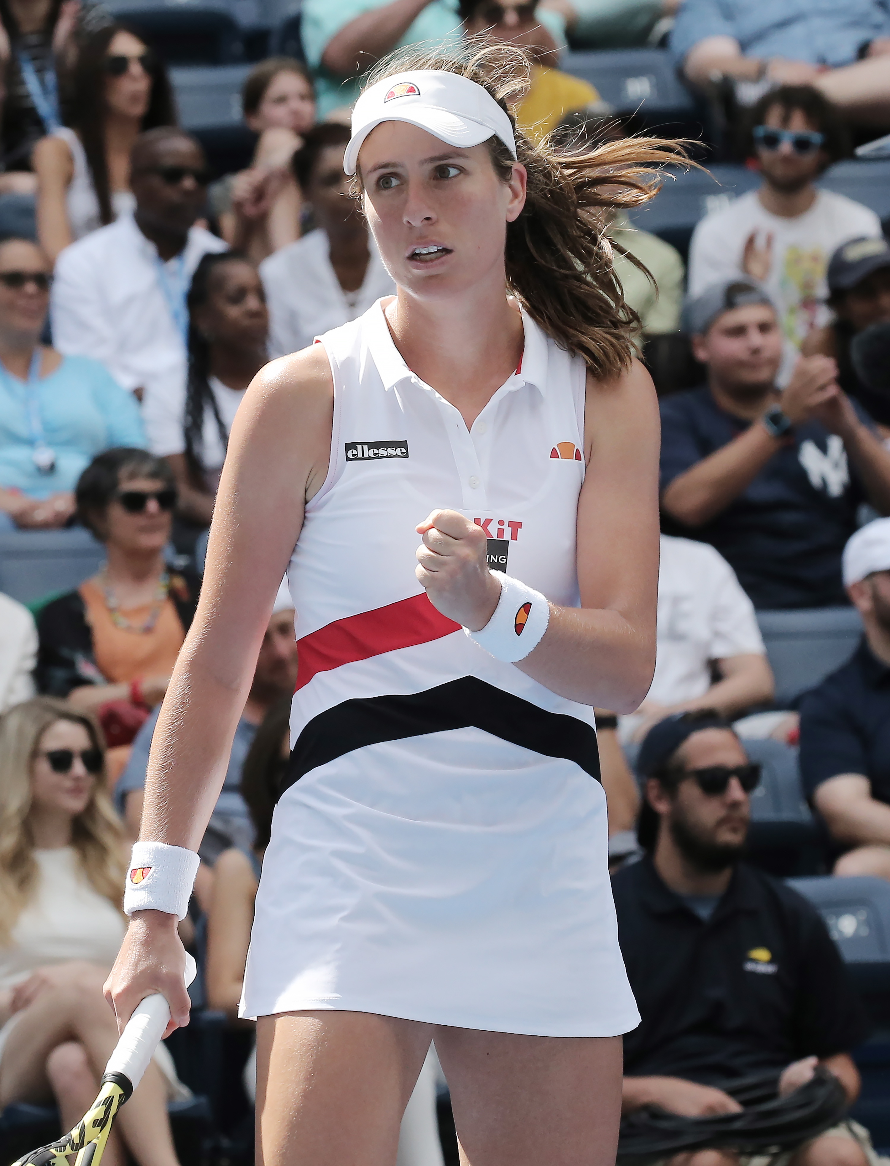 网球——美网:孔塔晋级女单八强(2)