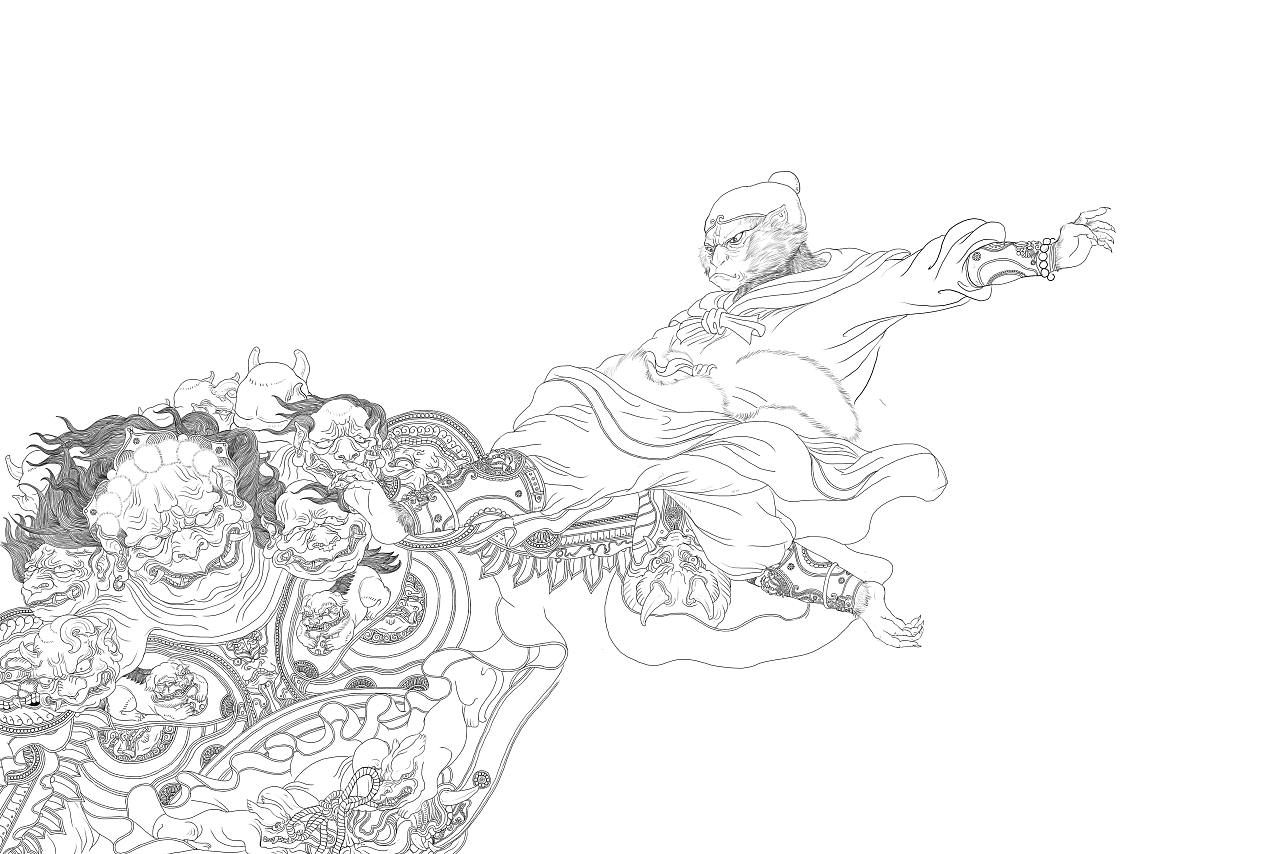 《山海经》中的此异兽,疑似九头虫的远亲,被金箍棒原主人灭杀