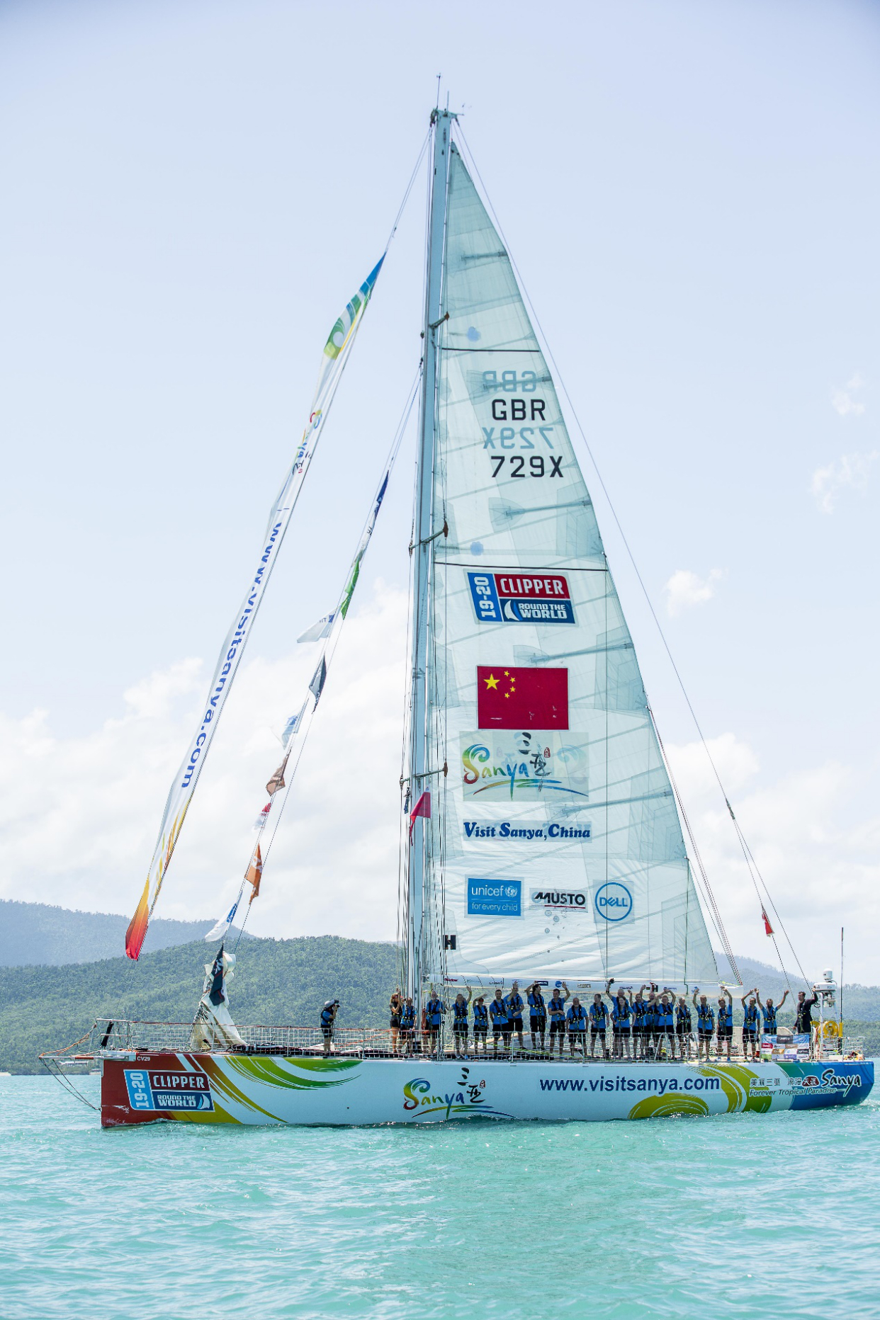 "永远的热带天堂之旅"起航!克利伯环球帆船赛第五赛段赛程开启