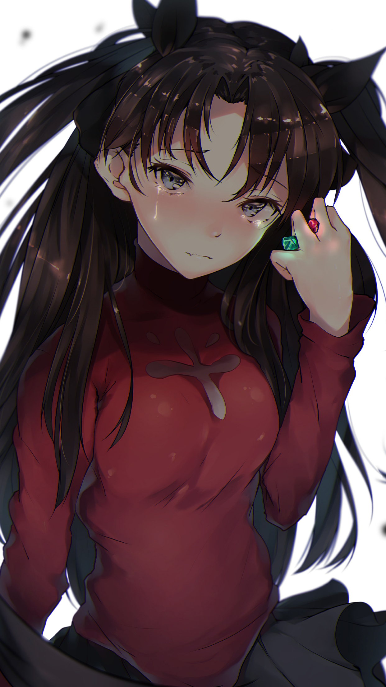 动漫壁纸:《fate系》凛~冬已至