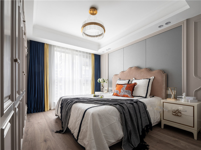 卧室全景图,身处这样的空间,也不失为一种享受.