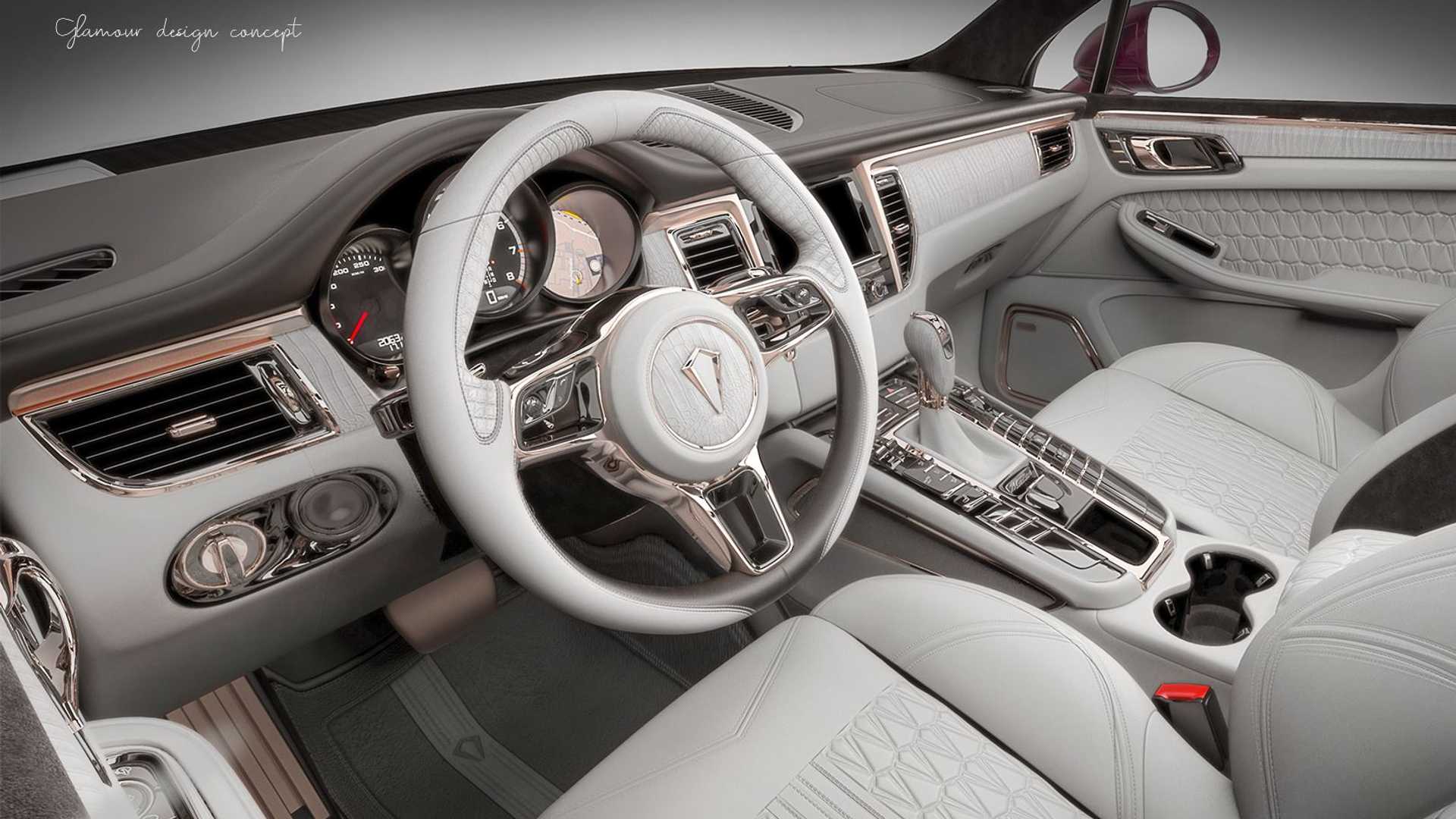 保时捷macan配玫瑰金内饰 将奢华发挥到极致