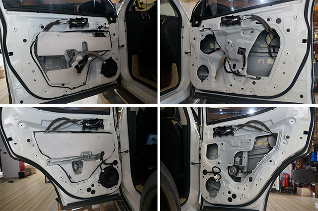 简单处理大成效 福州沃酷日产逍客全车隔音改装